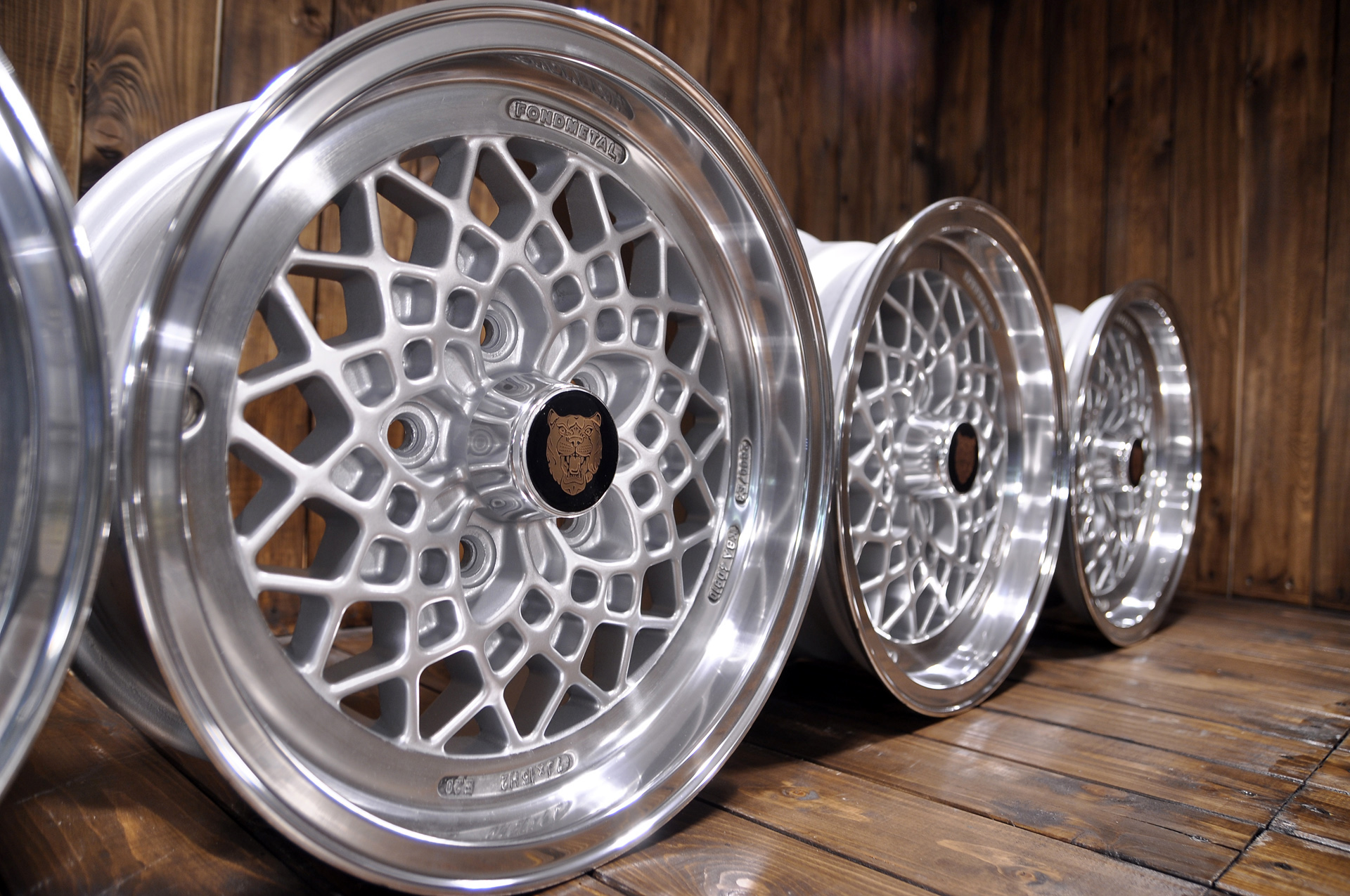 Jaguar Fondmetal Lattice Wheels, Original Alloys 15 inch XJ XJ12 XJS ...